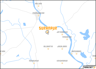 map of Surānpur