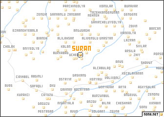 map of Sūrān