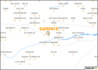 map of Suraraya