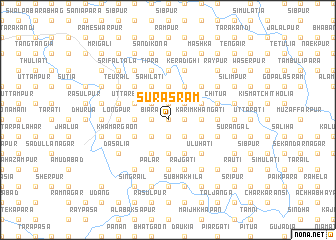 map of Surāsram
