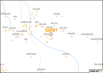 map of Şūrat