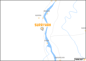 map of Suraywah