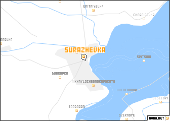 map of Surazhevka