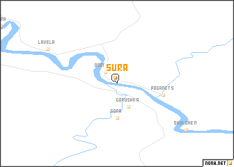 map of Sura