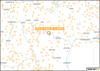 map of Surbanai Bānda