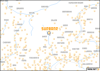 map of Sūrbanr