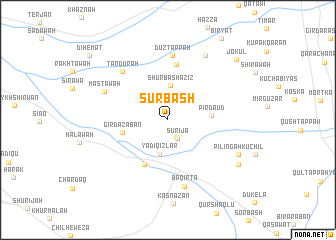 map of Sūrbāsh