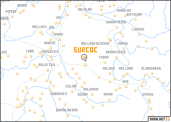 map of Surcoc