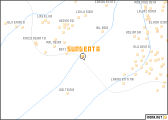 map of Sur de Atá