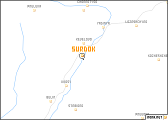 map of Surdok