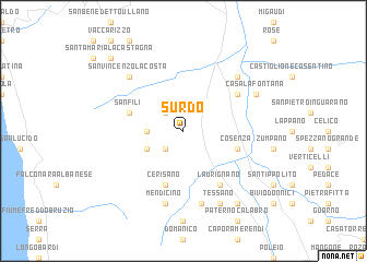 map of Surdo