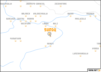 map of Surdu