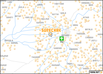 map of Sure Chak