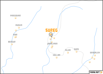 map of Sūreg