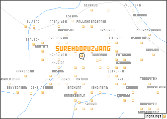 map of Sūreh Dorūzjang