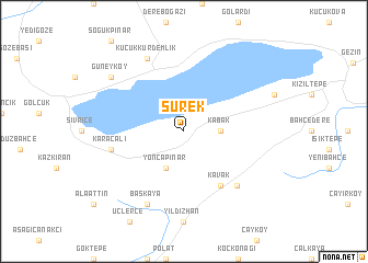 map of Sürek
