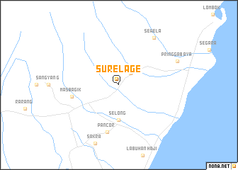 map of Surelage