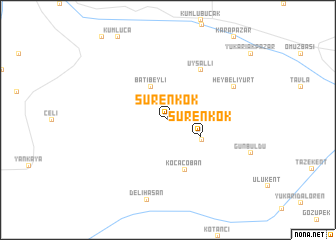 map of Sürenkök