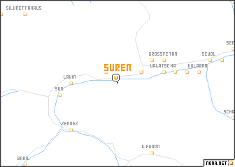 map of Suren