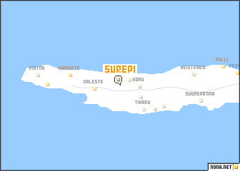 map of Surepi