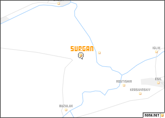 map of Surgan