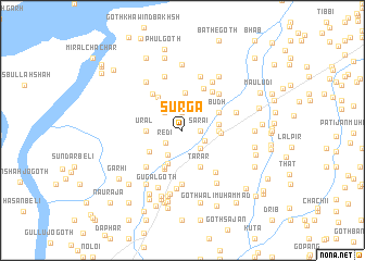 map of Surga