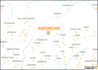 map of Sūr Gwazhai
