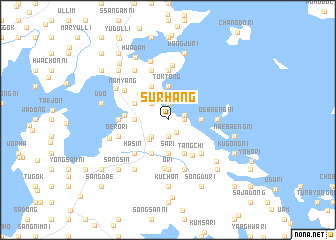 map of Sŭrhang