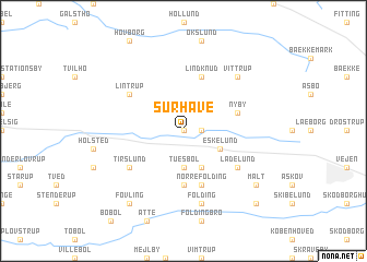 map of Surhave