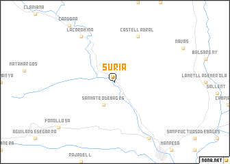 map of Suria