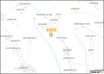 map of Suric