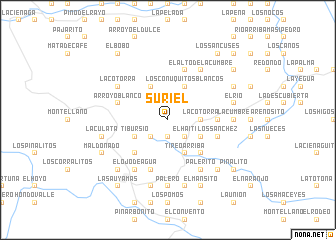 map of Suriel