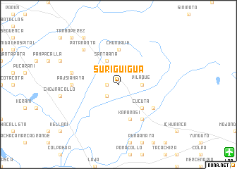 map of Suriguigua
