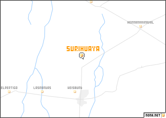 map of Surihuaya