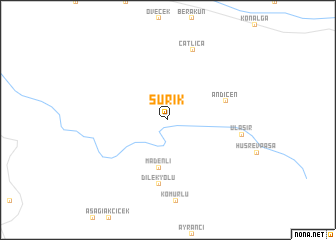 map of Surik