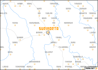 map of Surimorta