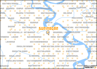 map of Surinagar