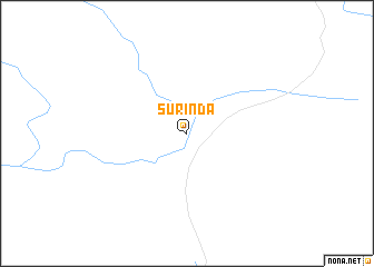map of Surinda