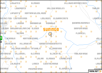 map of Suringa