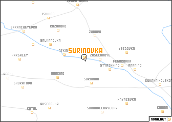 map of Surinovka