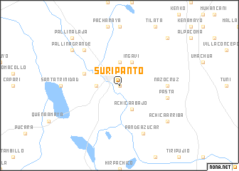 map of Suripanto