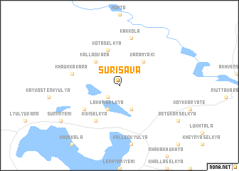 map of Suri-Sava