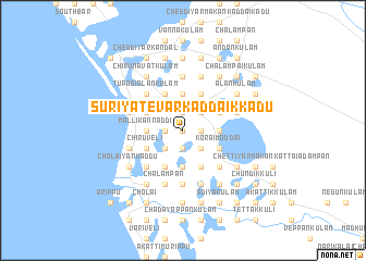 map of Suriyatevarkaddaikkadu