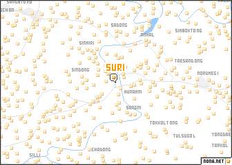 map of Su-ri