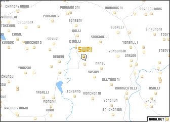 map of Su-ri