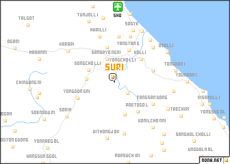 map of Su-ri