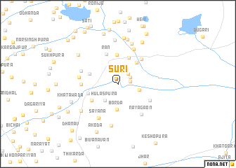 map of Sūri