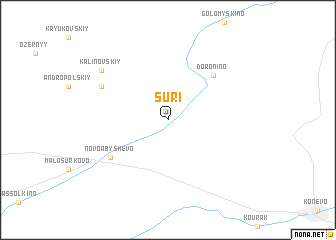 map of Sur\