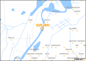 map of Surjāni