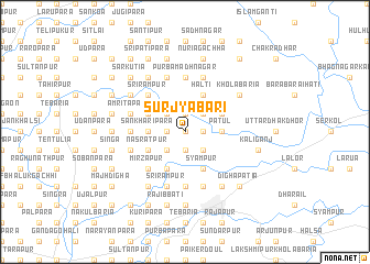 map of Surjyabāri